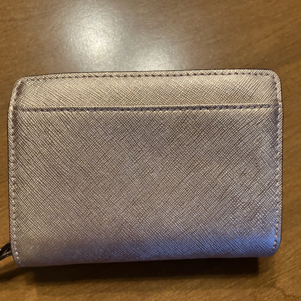 Kate Spade Metallic Rose Gold Wallet - Picture 6 of 6